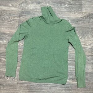 Lovely Sage Green Turtleneck Sweater